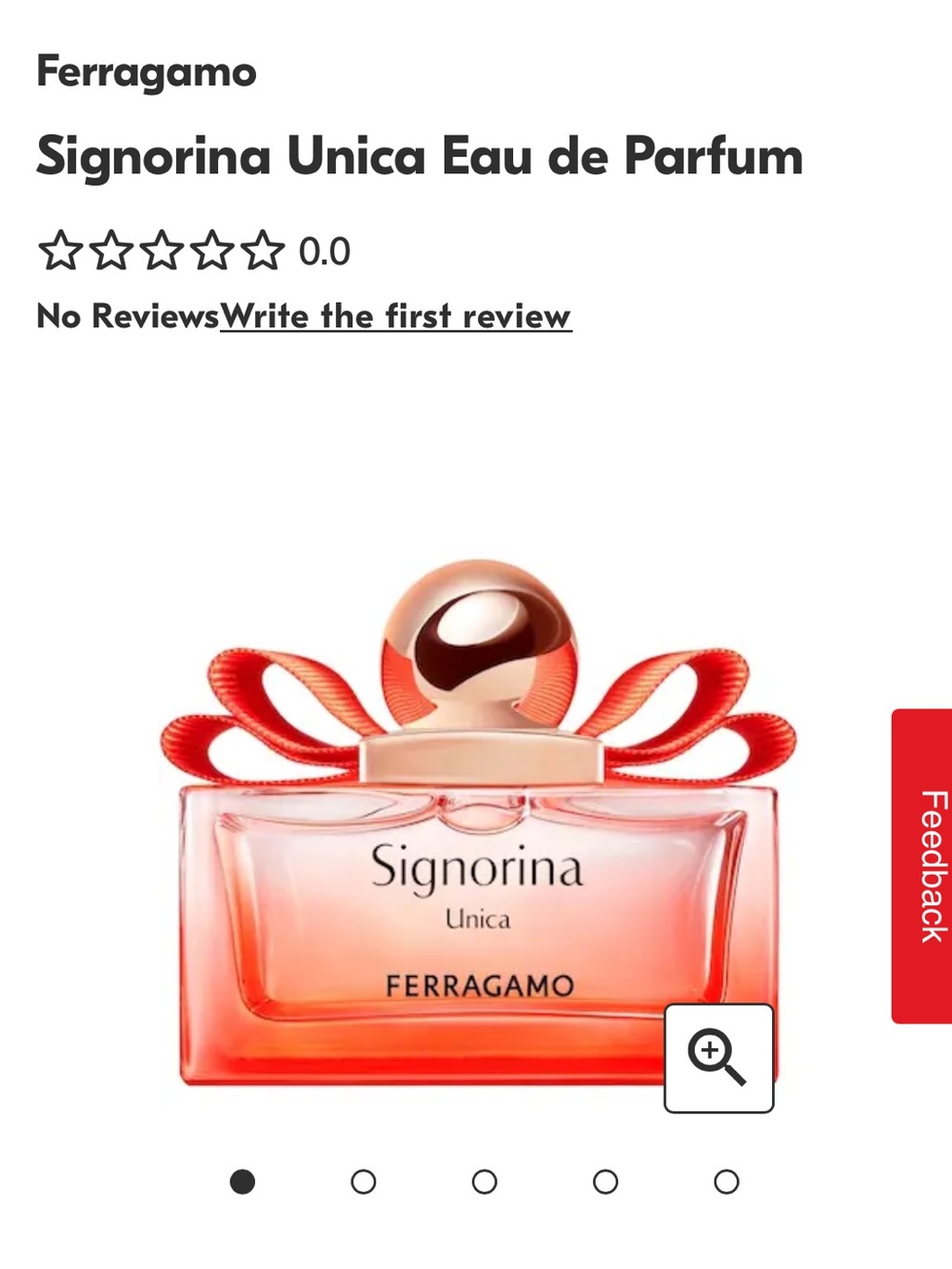 Salvatore Fragrance Signorina unica mini 5ml - Picture 2 of 2